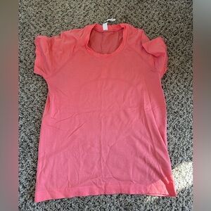 lululemon athletica Coral Pink Women's Top